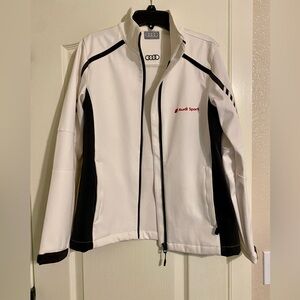 Audi Sport Women’s White & Black Jacket size small